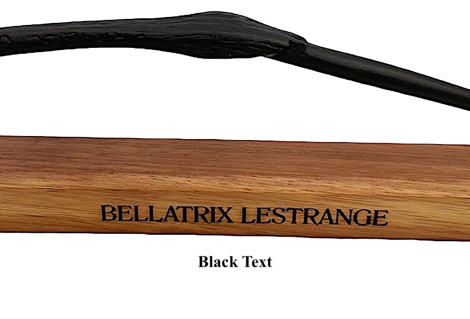 Bellatrix Lestrange Wooden Wand Stand