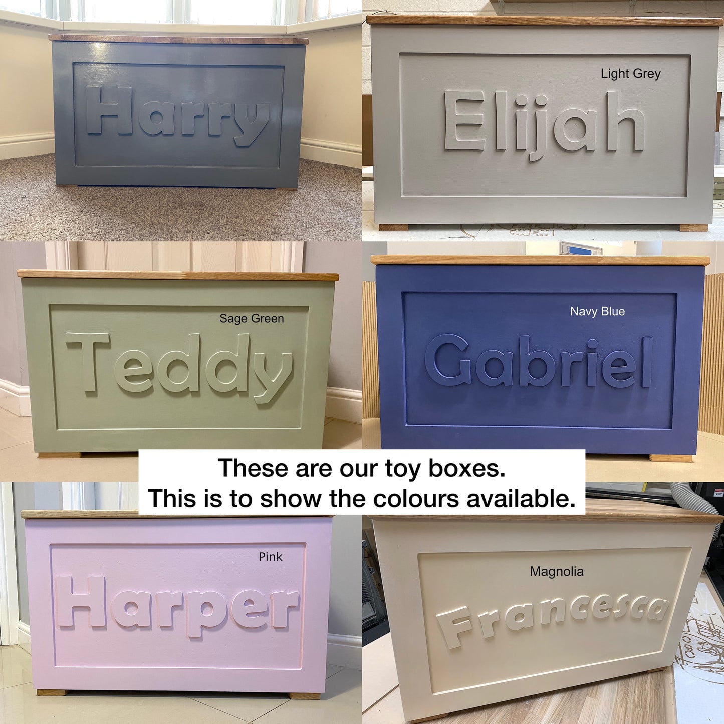 Personalised Wooden Dog Toy Box
