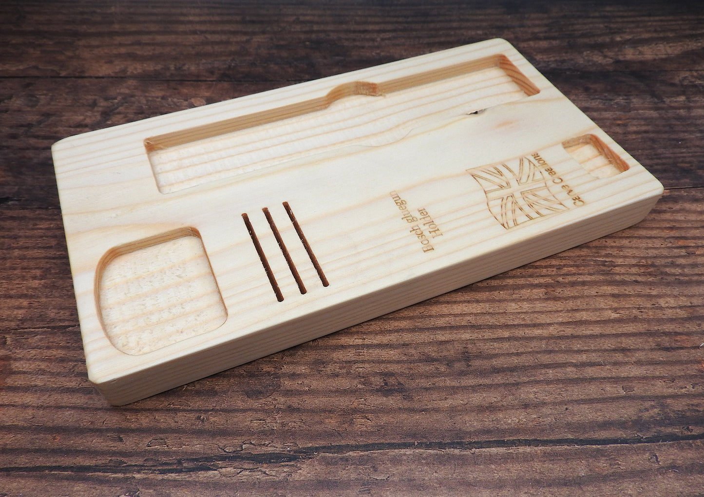 Wooden Hot Glue Gun Holder