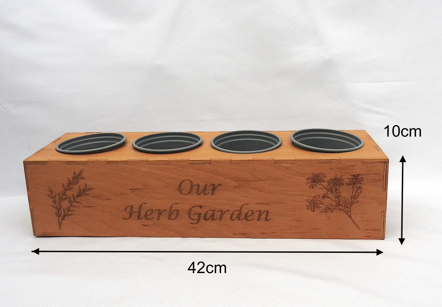Personalised Herb Garden Planter Box