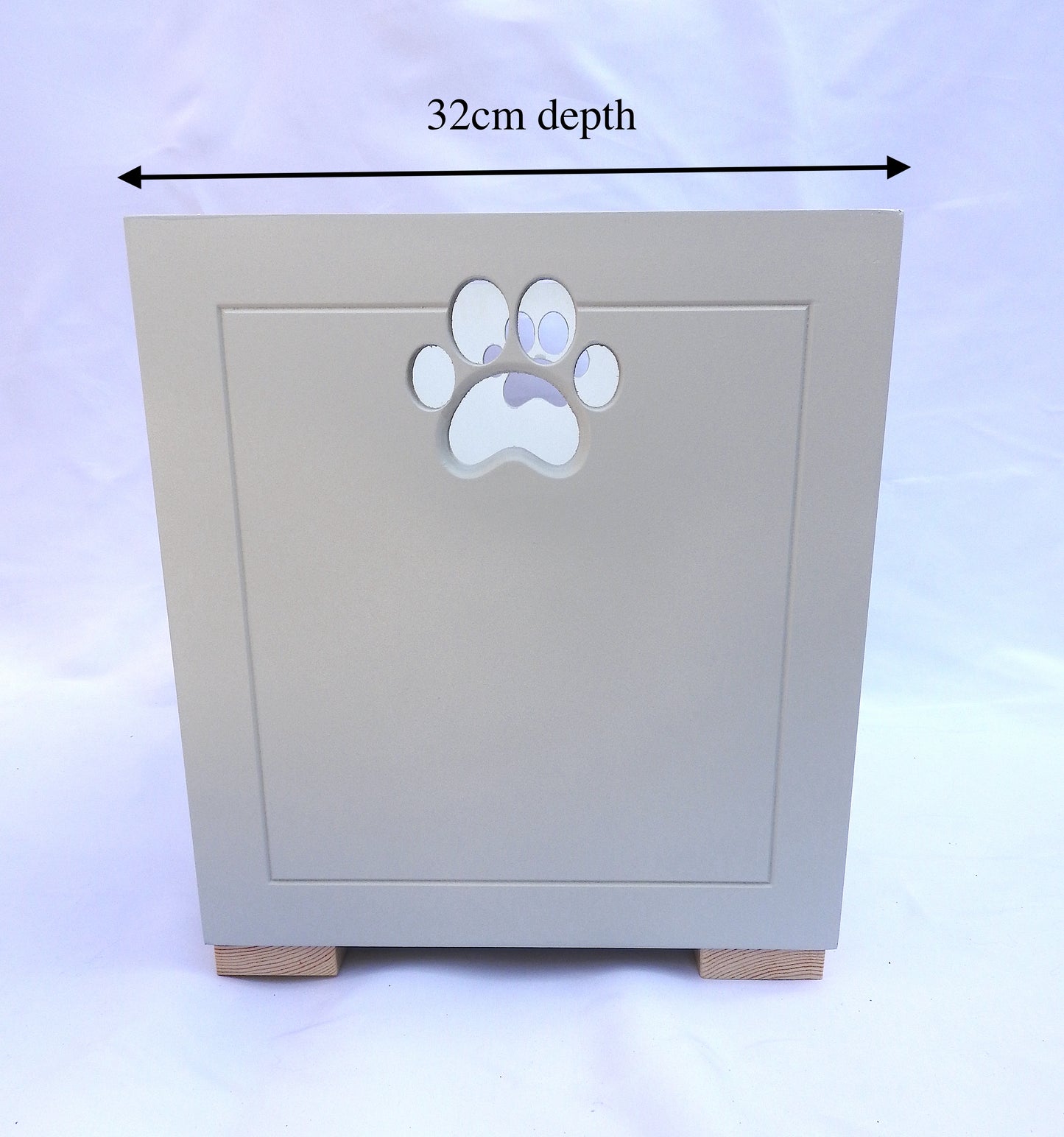Personalised Wooden Dog Toy Box