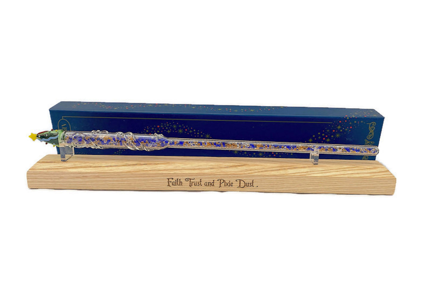 Wood Wand Display Stand for Arribas Glass Wand
