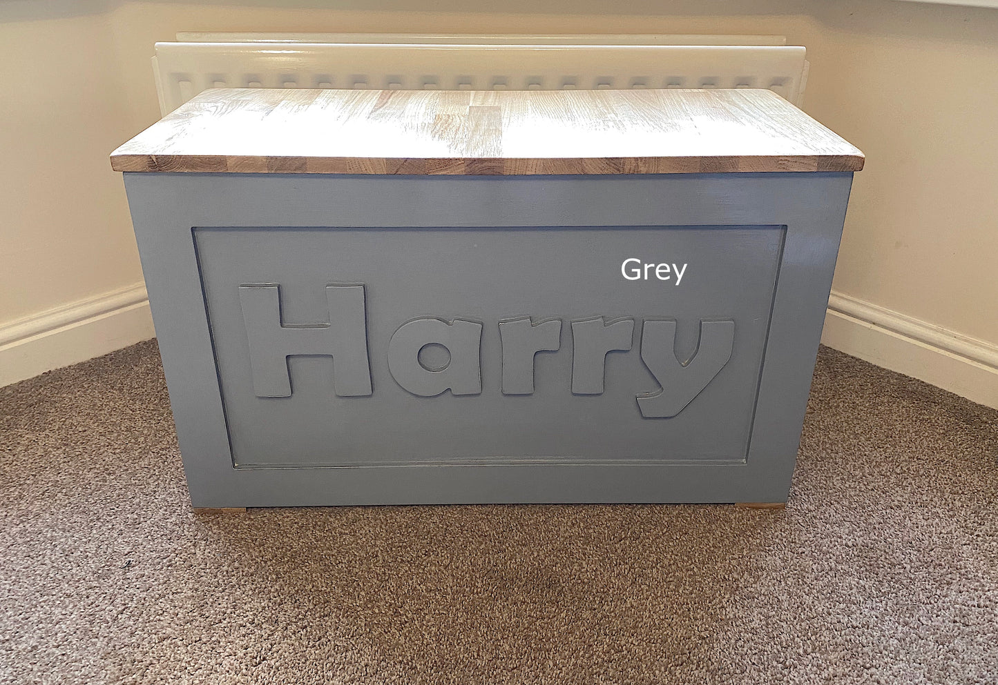 Personalised Wooden Toy Box