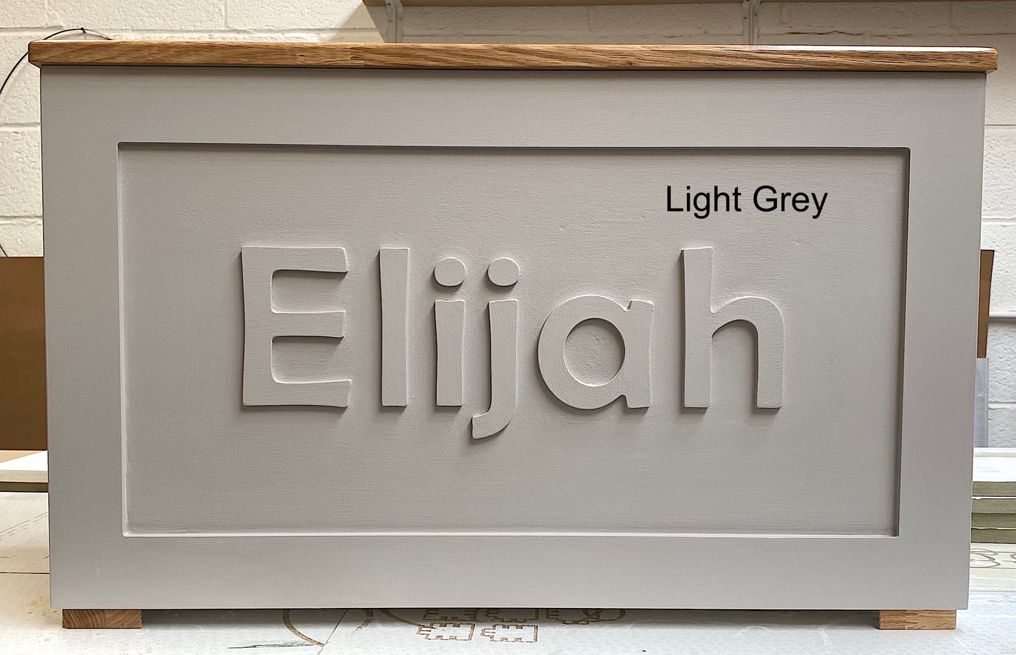 Personalised Wooden Toy Box