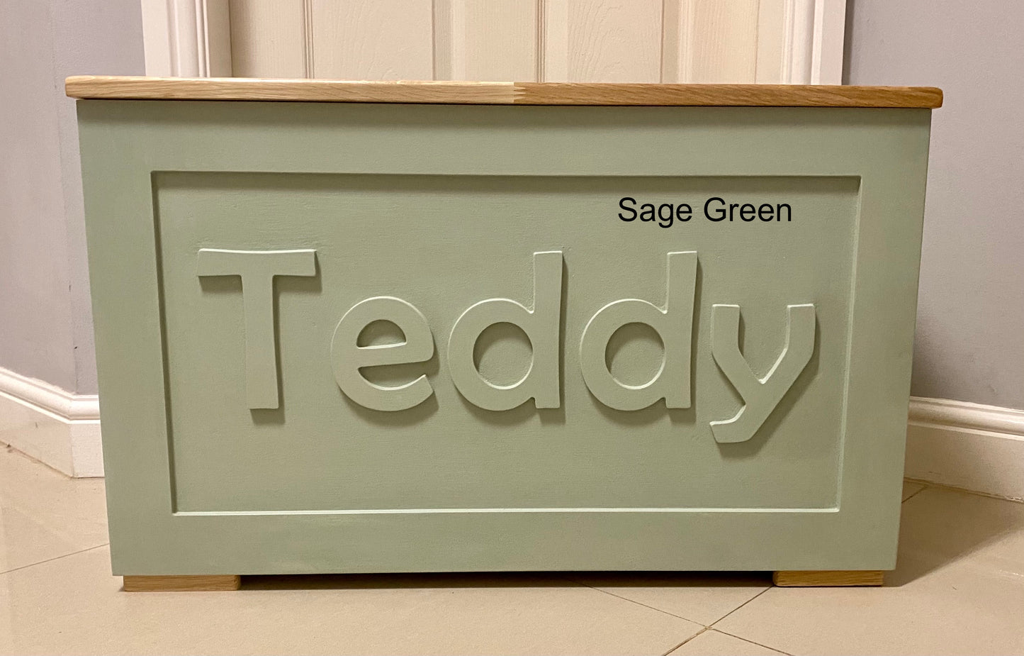 Personalised Wooden Toy Box