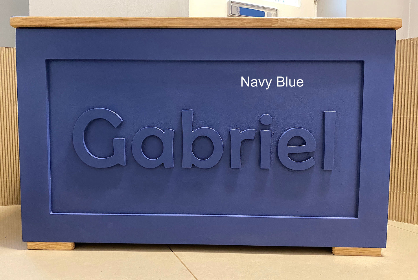 Personalised Wooden Toy Box