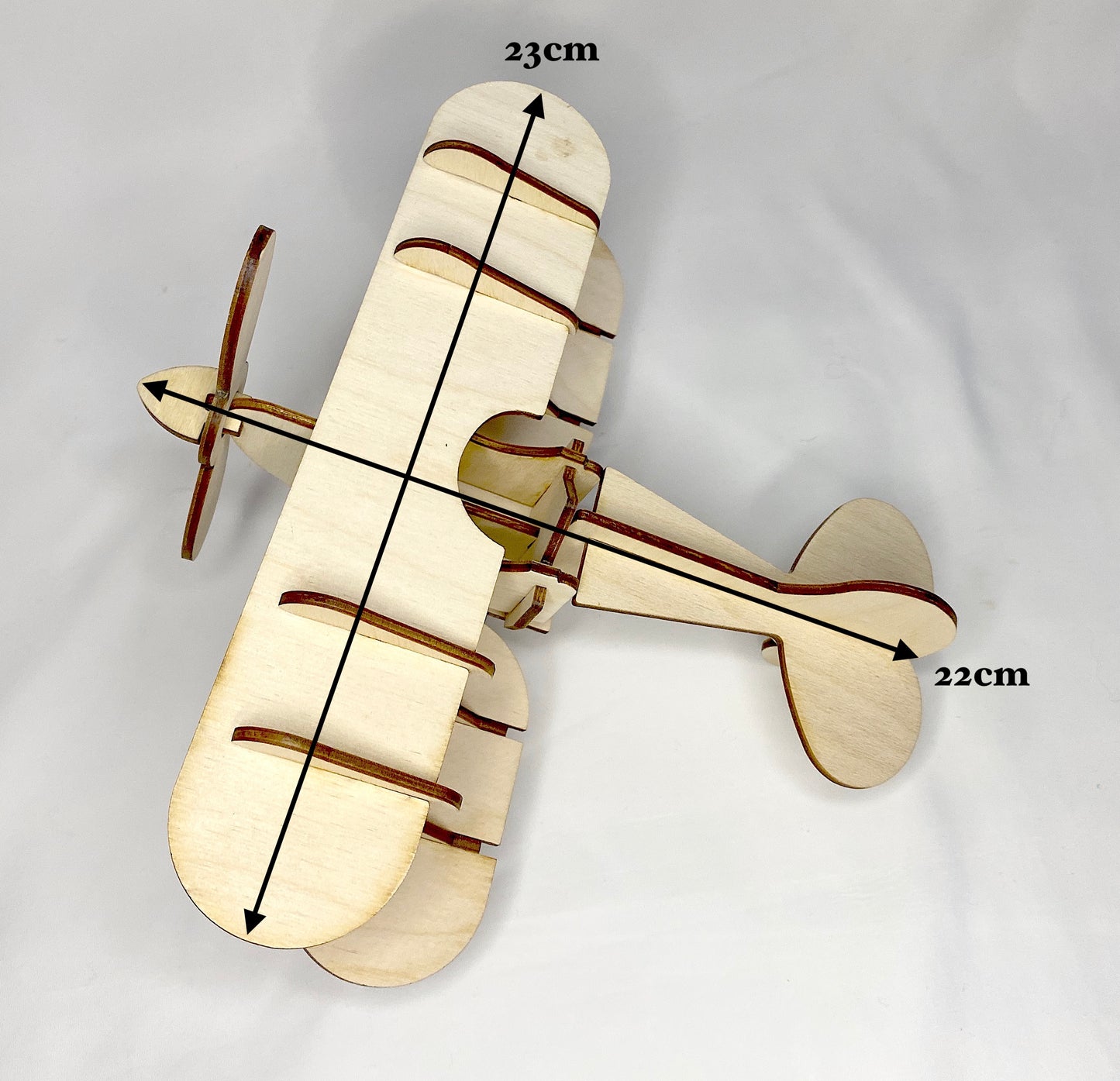Build Your Own Wooden Model Plane - DIY Craft Kit for Kids