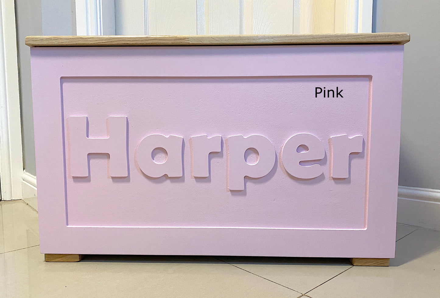 Personalised Wooden Toy Box