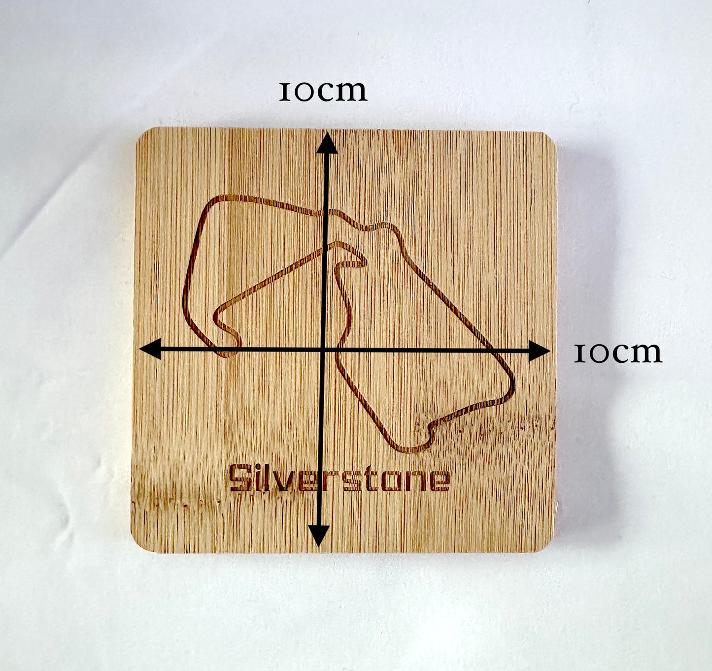 F1 Track Coasters - Wood