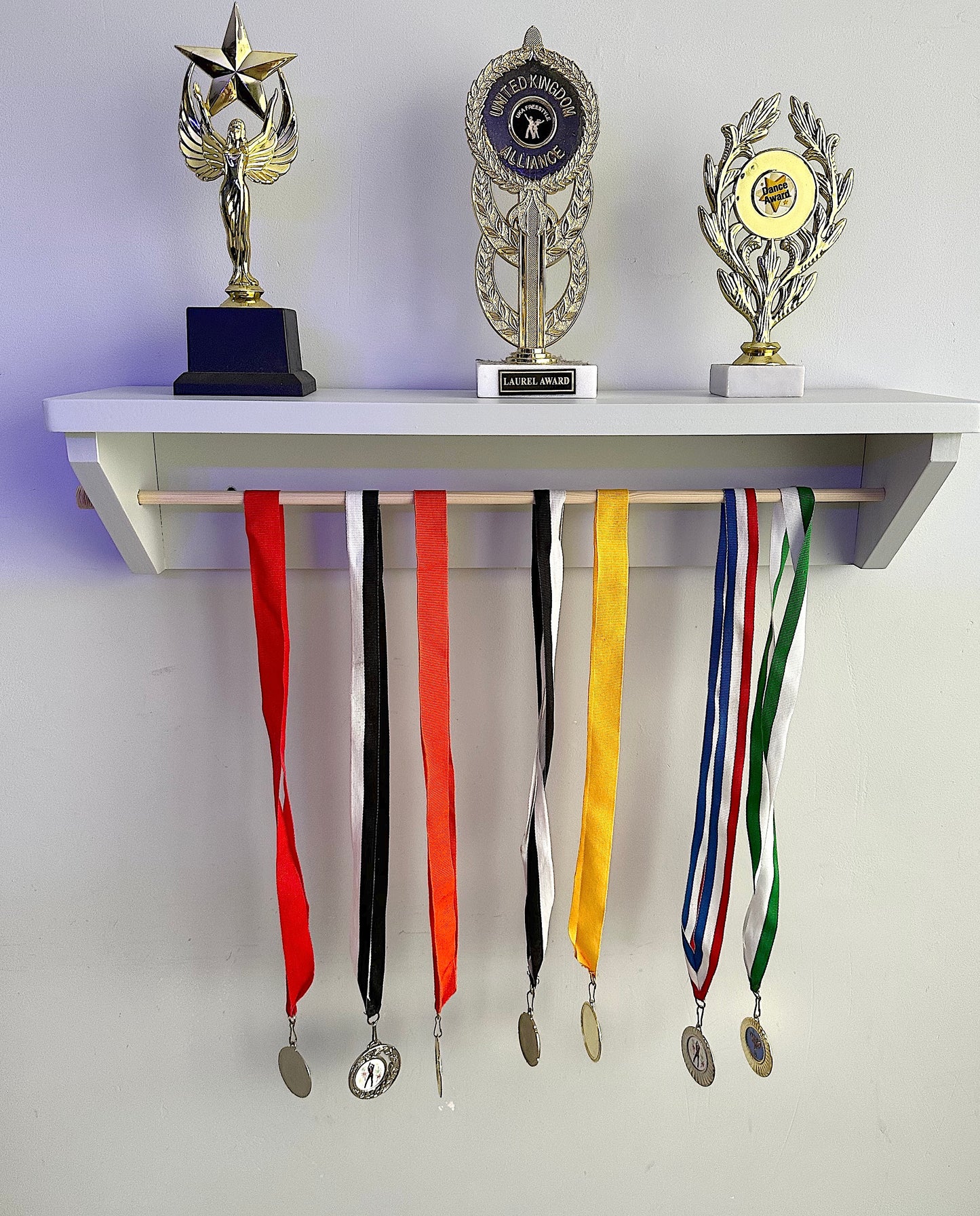 Trophy Shelf and Medal Holder