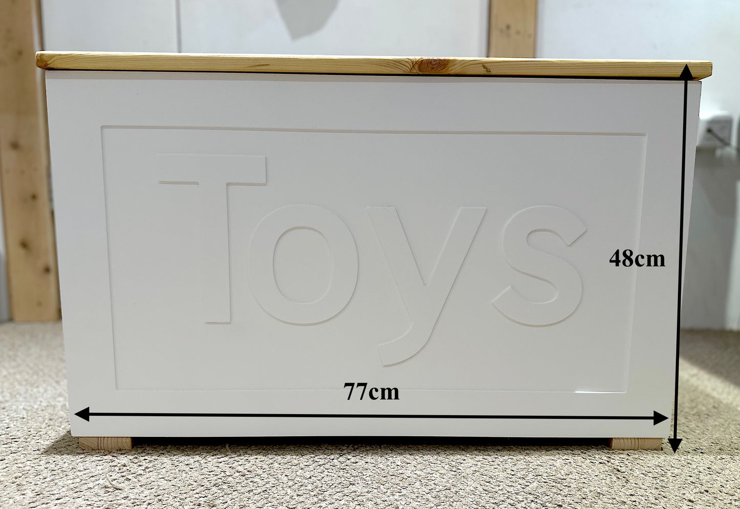 Wooden Toy Box - Classic Storage Chest