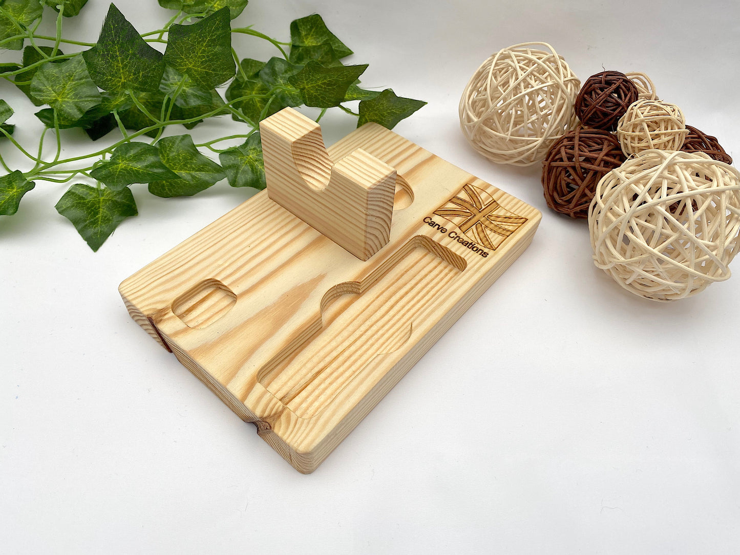 Wood Mini Glue Gun Stand