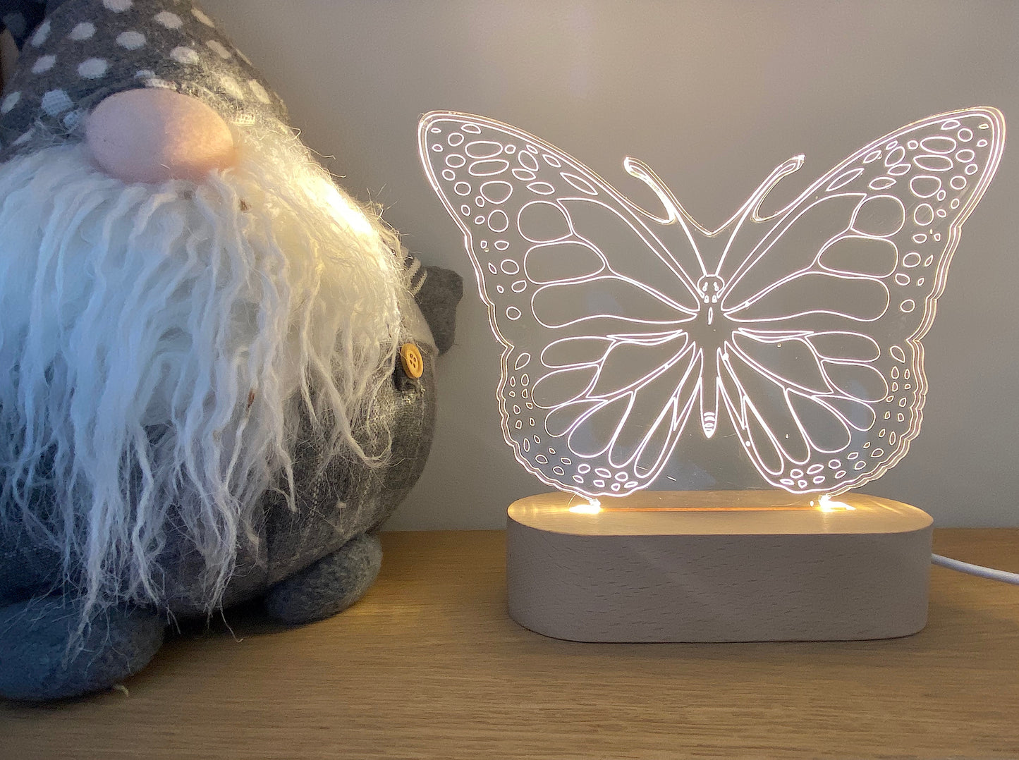 Butterfly LED Light - Freestanding Decorative Night Light