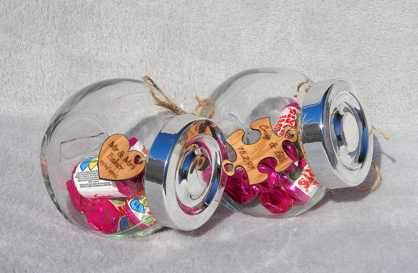 Personalised Wooden Wedding Table Decorations