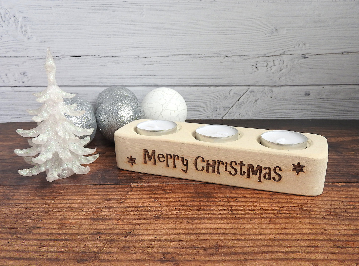 Christmas Tea Light Candle Holder – Festive Holiday Decoration