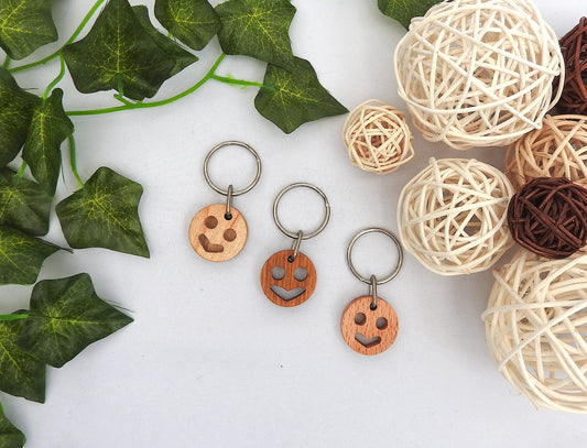Happy Face Keyrings