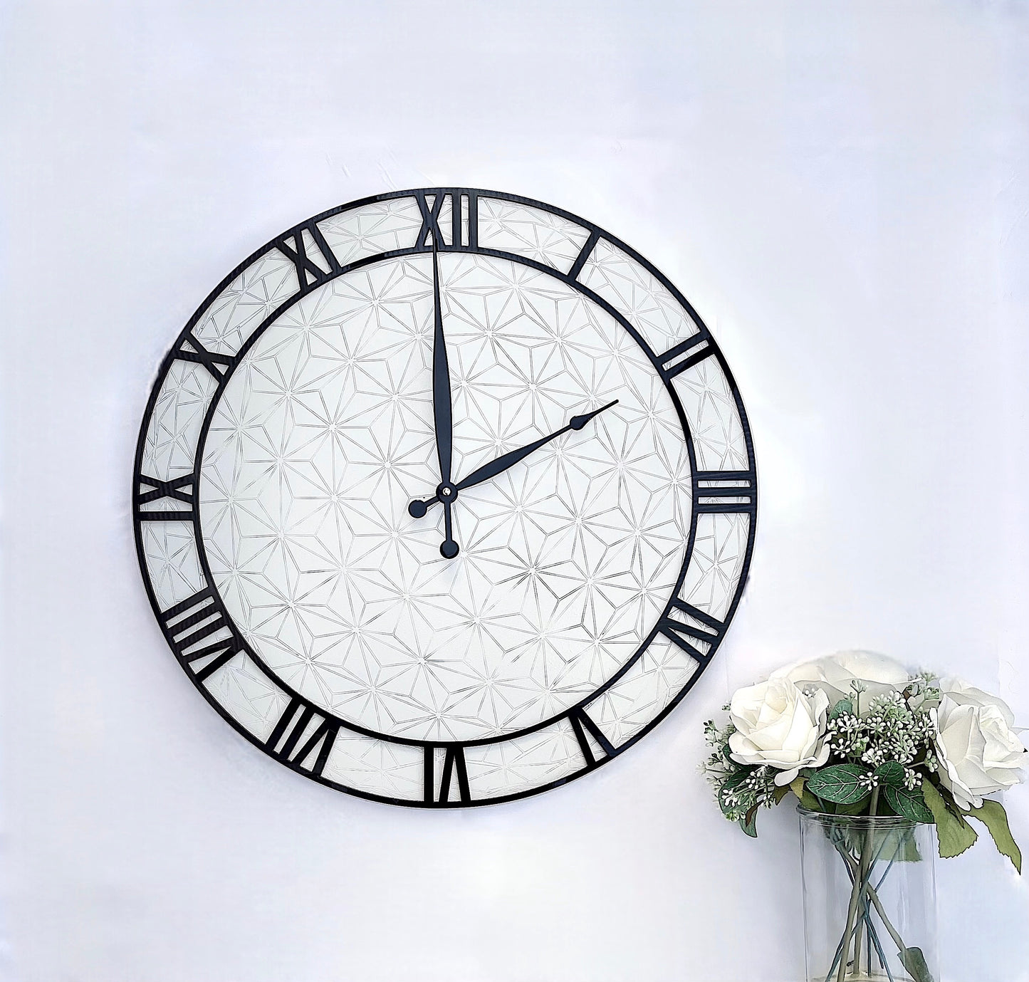 Wood Epcot-Inspired Wall Clock