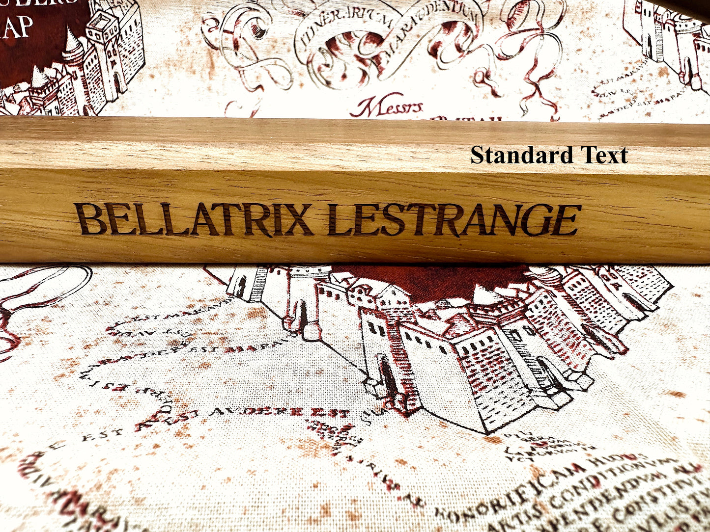 Bellatrix Lestrange Wooden Wand Stand
