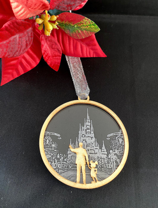 Magic Castle Christmas Tree Decoration