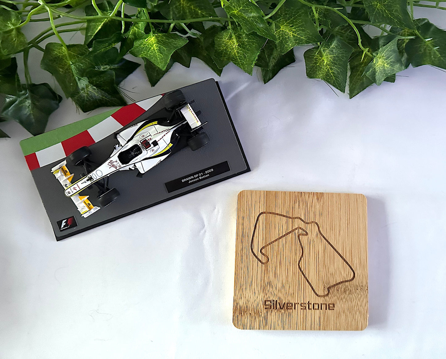 F1 Track Coasters - Wood