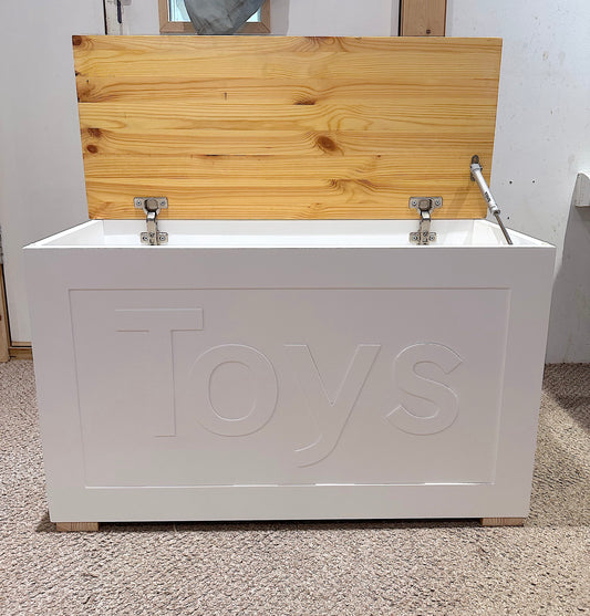 Wooden Toy Box - Classic Storage Chest