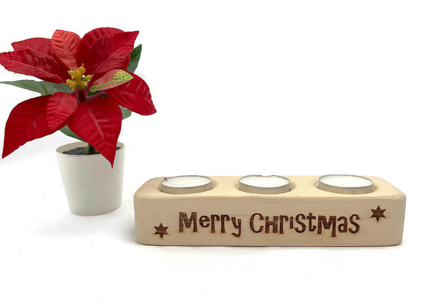 Christmas Tea Light Candle Holder – Festive Holiday Decoration