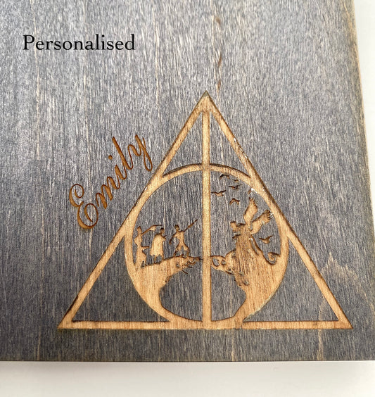 A5 Plain Paper Wood Notebook