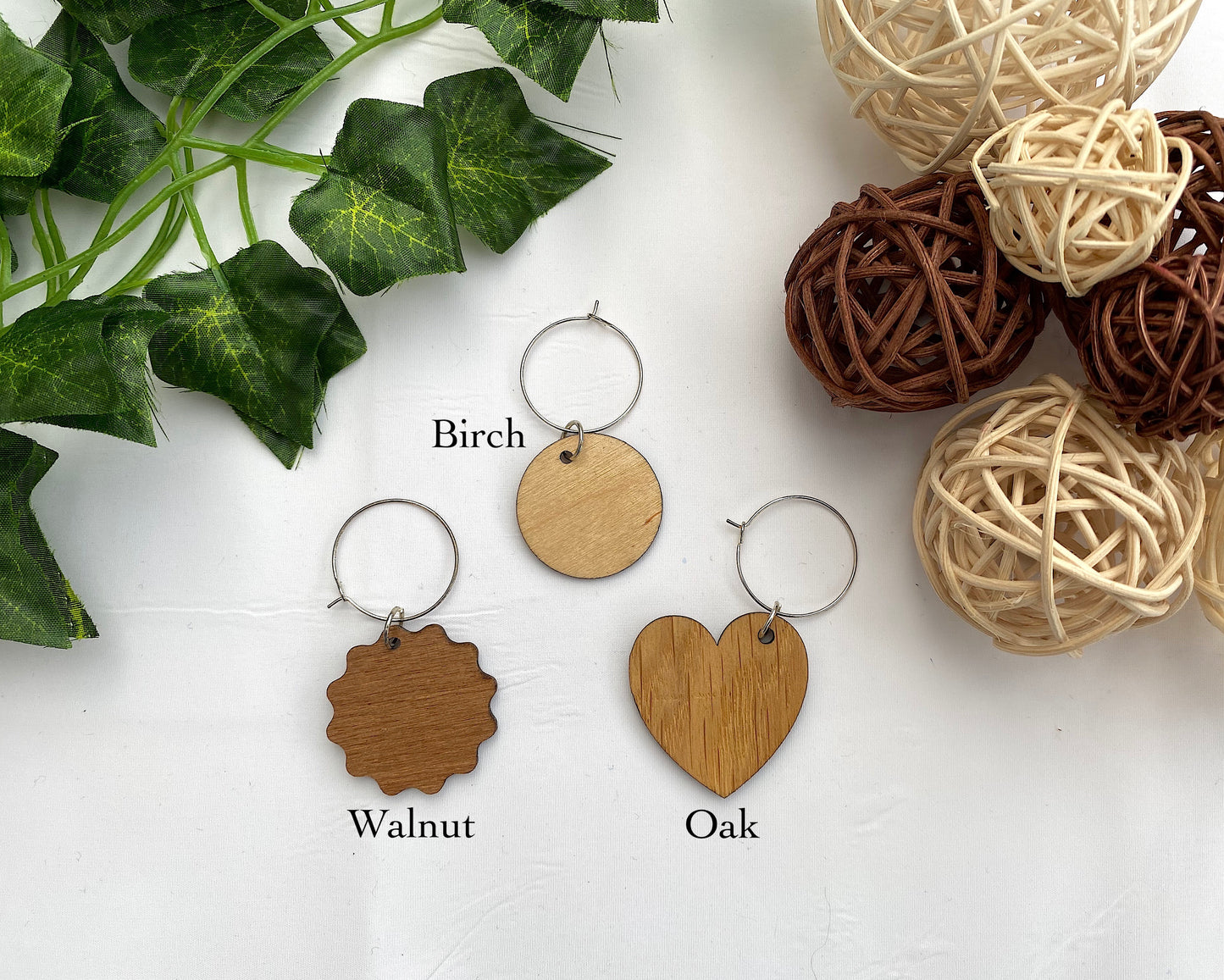 Personalised Wine Glass Charms