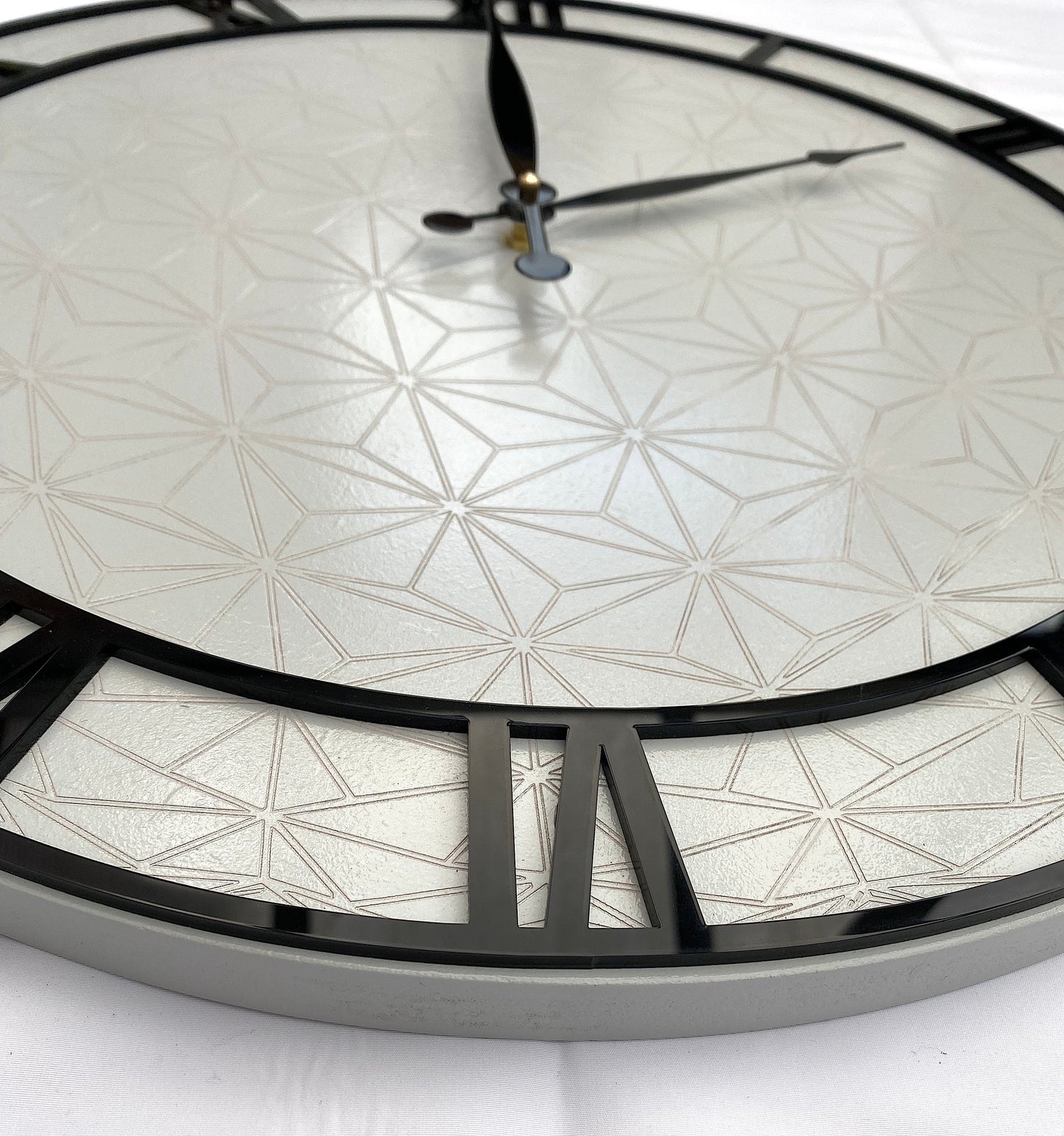 Wood Epcot-Inspired Wall Clock