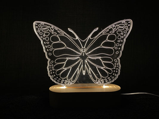 Butterfly LED Light - Freestanding Decorative Night Light